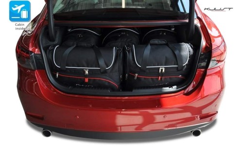 MAZDA 6 SEDAN 2012+ TORBY DO BAGAŻNIKA 5 SZT