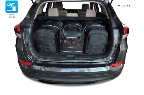 HYUNDAI TUCSON, 2015- TORBY DO BAGAŻNIKA 4 SZT