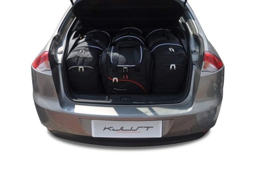 RENAULT LAGUNA HATCHBACK 2007+ TORBY DO BAGAŻNIKA 4 SZT
