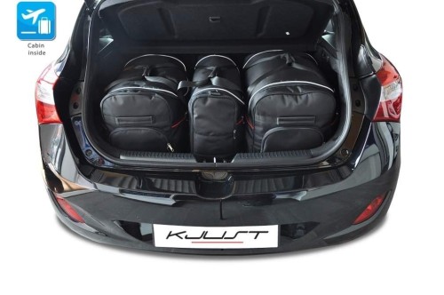 HYUNDAI I30 HATCHBACK 2012-2017 TORBY DO BAGAŻNIKA 3 SZT